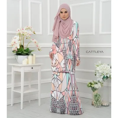 JEWELS SERIES KURUNG MODEN - MAUVE (1)