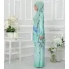 ENCHANTED KURUNG MODEN - MINT GREEN (2)