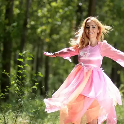 THALIA DRESS - SILVERPINK