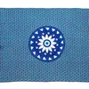PREMIUM SQUARE SCARF - GLOXINIA SERIES : MUSTARD (1)