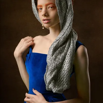 LUXE BLOOM SHAWL - BLACK (20)