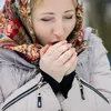 LOVISA SQUARE SCARF - BABY BLUE 