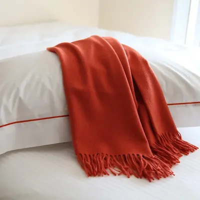 HAZEL SQUARE SCARF - MAROON