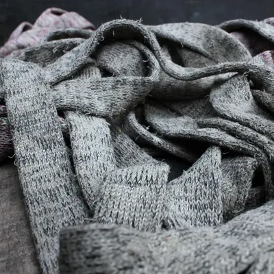 HAZEL SQUARE SCARF - ROYAL BLUE