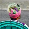 PREMIUM SQUARE SCARF - GLOXINIA SERIES : AQUARIUS (3)