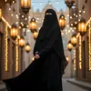 RAUDHAH ABAYA - LILAC ROSE 
