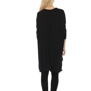 ISYA LONG CARDIGAN - BROWN (1)
