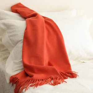 LOVISA SQUARE SCARF - ROSY PINK 