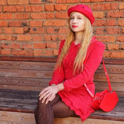 THALIA DRESS - RED
